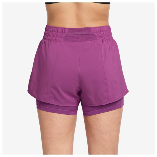 Nike Γυναικείο σορτς One Dri-FIT Mid-Rise 2in1 Shorts
